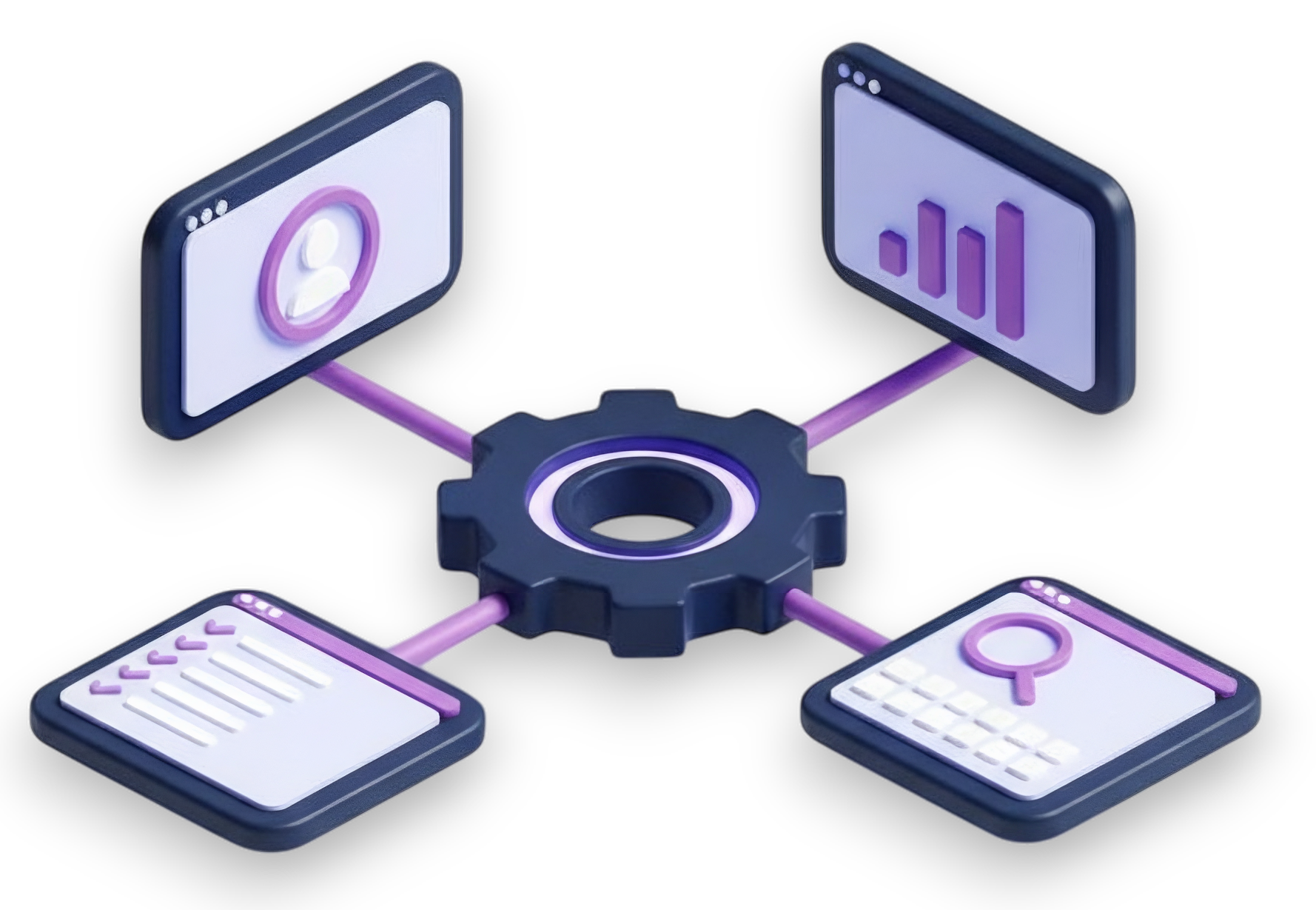 Integrazione tra software, macchinari e dispositivi